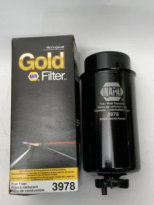 Nuevo Separador de Combustible/Agua NOS NAPA Gold 3978 - Filtro WIX 33978 Genuino Foto 1 de 4