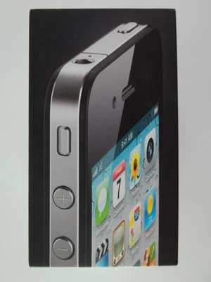 NEW Apple iPhone 4 8gb Black - A1332 - Sealed Sim - Collectors Piece 2012 - Image 1 of 4