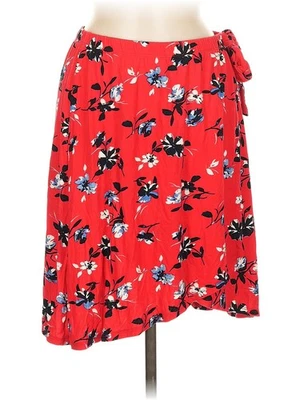 Falda informal roja Loveappella para mujer M Petites Foto 1 de 2