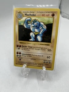 NEAR MINT! Shadowless Machoke (34/102) Base Set Pokemon Card, WOTC 1999 - Picture 1 of 1