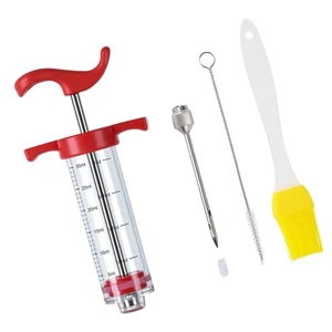 Kunststoff Fleisch Injektor, Truthahn Injektor Spritze, Marinade Injektor Truthahn Inje... - Bild 1 von 7