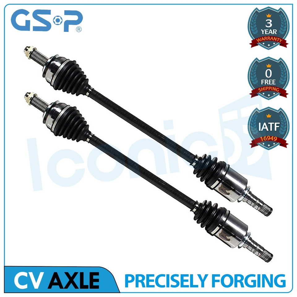 AWD Front CV Axle Shafts for 2009-2013 Subaru Forester 2016-17 Subaru Crosstrek Foto 1 de 4