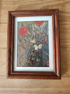 Vincent Van Gogh Druck Schmetterlinge und Mohnblumen - Bild 1 von 1