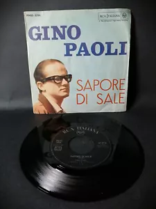 Gino Paoli – Sapore Di Sale 7" Italy - Foto 1 di 2