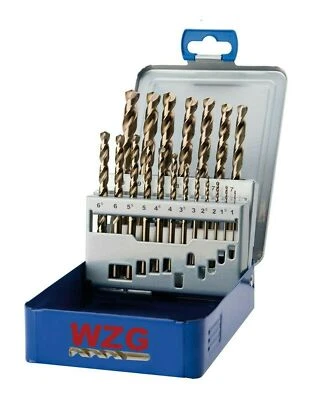 Metallbohrer Edelstahlbohrer Set Spiralbohrer 19 HSS E Co5 V2A Karosseriebo WZG