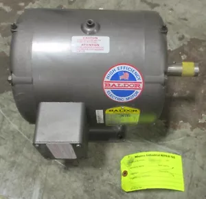 Baldor M3307 Industrial Motor 37E02X86 3PH 5HP 3450RPM 213 Fr 1-1/8" Shaft Dia - Picture 1 of 12