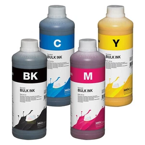 Encre InkTec pour HP 970 HP 971 XL - 4x 1 Litre pour HP Pagewide 477DW - Photo 1/2