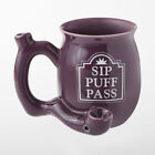 Sip-Puff Roast & Toast Toast Pipe Mug For Tobacco & Other Smokables
