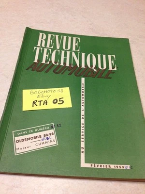 Revisione Tecnica Automobile Oldsmobile 88-98 + Motore Cummins A E H Éd. 53 - Immagine 1 di 4