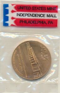 Usa: 1969 Independence Mall Medal Philadelphia Mint Unc Original Packaging