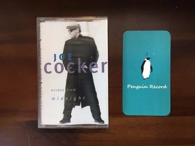 JOE COCKER - ACROSS FROM MIDNIGHT CASSETTE TAPE KOREA EDITION SEALED - Image 1 of 3