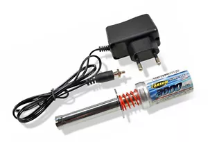 Glow plug connector pre-glow glow with charger 1.2V 2000mAh Carson 500905126 new & original packaging - Picture 1 of 1