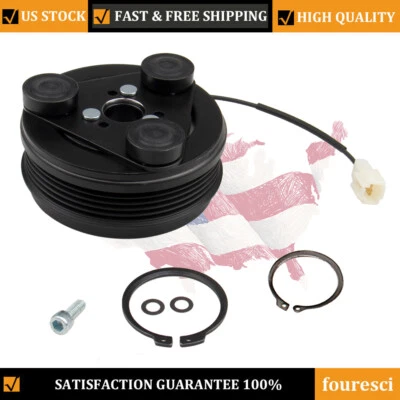 Kit de embreagem compressor CA A/C para Mazda 3 5 CX-7 2.0L 2.3L 2006 2007 2008 2009 EUA - Imagem 1 de 4
