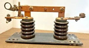 Vintage Large Heavy Duty General Electric Disconnecting Switch LG-218 - Picture 1 of 6