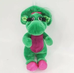 Vintage Barney Baby Bop 14″ Plush Stuffed Animal 1992 Purple & Green Used  - Picture 1 of 8