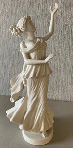 WEDGWOOD DIE DREI GNADEN EUPHROSYNE DIE FRÖHLICHE DAME FIGUR PORZELLAN PERFEKT - Bild 1 von 7