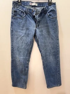Levis 505 Jeans Men’s Size 18 Regular W29” L29” Straight Denim Color Blue - Picture 1 of 10