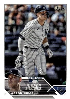 2023 Topps Update #ASG-2 Aaron Judge 2023 All-Star Game - Image 1 of 2