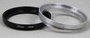 49mm Lens Thread to Series VII 7 FILTER HOLDER ADAPTER w/Retaining Ring - Picture 1 of 1