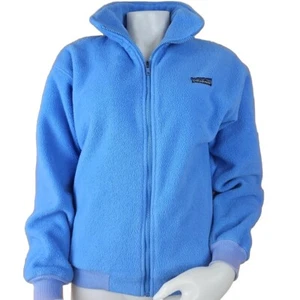 Vintage Patagonia Fleece Jacket Mens Sz S Blue High Pile Full Zip Sweater USA - Picture 1 of 12