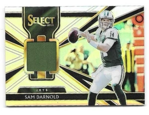 2018 Panini Select - Select Swatches #6 Sam Darnold /199 New York Jets Vikings - Picture 1 of 2