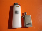 Art Deco  Raucherutensil - Vintage Alpacca  Permanent Match Striker  Werbung AEG