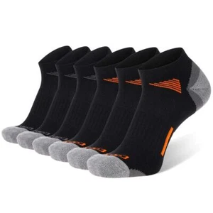 Mens Ankle Athletic Socks Low Cut Cushioned Breathable Running Sports Socks 6... - Picture 1 of 6