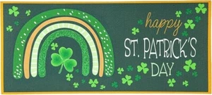 Rainbow and Shamrocks Sassafras 432259 Evergreen Sasafrás Interruptor Mat Inserto - Imagen 1 de 1