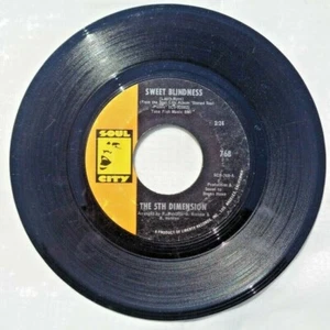 The 5th Dimension Sweet Blindness 1968 Soul City Records 768 Shelley Pressing EX - Imagen 1 de 6