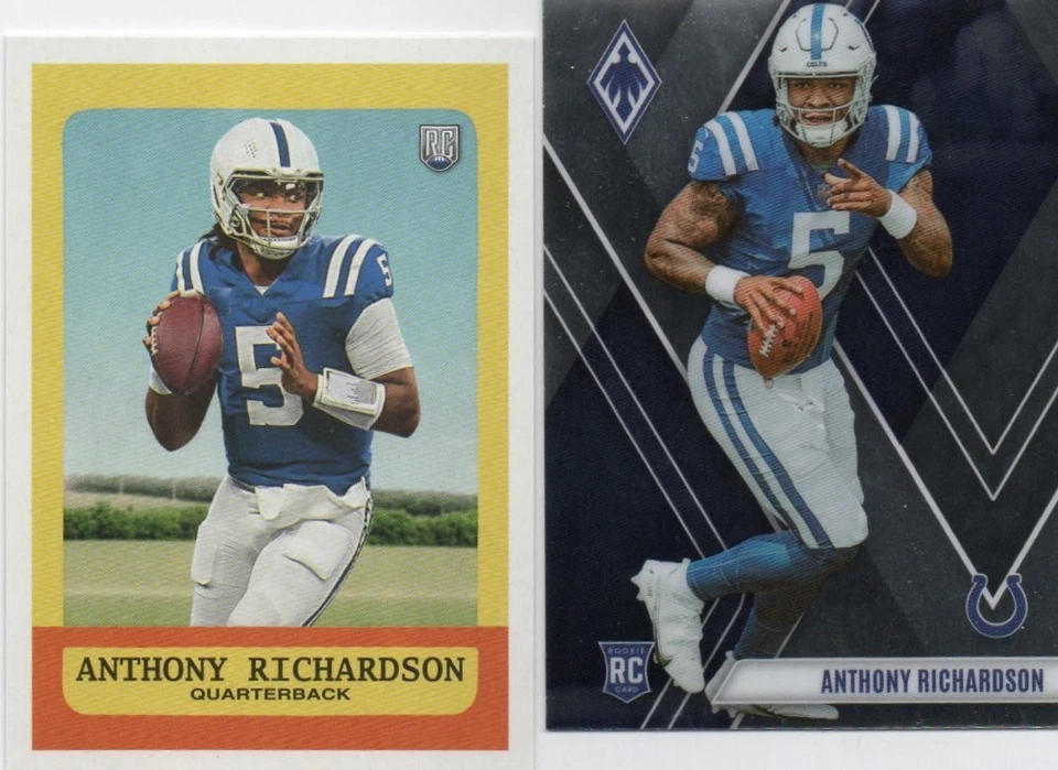 Anthony Richardson ROOKIE CARDS - 2023 Panini Phoenix, 2023 Topps Composite - Image 1 of 1