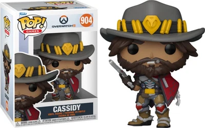 Overwatch 2 Cole Cassidy Pop! Vinyl Figure #904 OE Foto 1 de 3