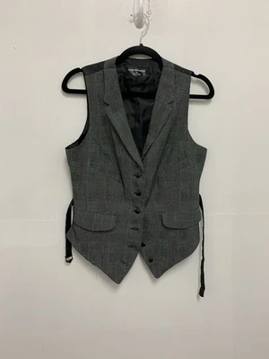 CHALECO NOVIO NORMA KAMALI TALLA MEDIANA ACADEMIA PREPPY LAGENLOOK MINIMALISTA AÑOS 90 Foto 1 de 4