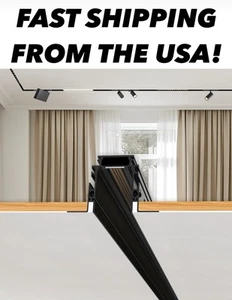 XTB106-R Updated 4-Wire Recessed Rail for Magnetic Track Lighting System Flush M - Picture 1 of 11