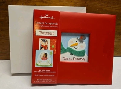 Álbum de recortes instantáneo Hallmark Christmas Tis The Season 6x6 páginas  Foto 1 de 4