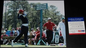 MATTEO MANASSERO SIGNED AUTO'D 8X10 PHOTO PSA/DNA COA PGA EURO TOUR B - Picture 1 of 1