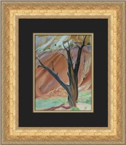 Georgia O'Keeffe Gerard's Tree Custom Framed Print - Picture 1 of 2