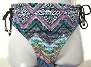 BIKINI GIBSON & LATIMER MUJER GEOMÉTRICO MULTICOLOR FONDO DE BAÑO TALLA L NUEVO CON ETIQUETAS - Imagen 1 de 5