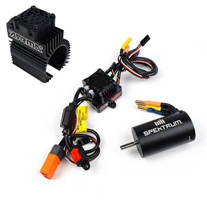 ARRMA BLX100 ESC 3S 3200kv 3660 Spektrum Brushless Motor Heatsink BigRock Typhon - Picture 1 of 13