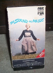 The Sound of Music Julie Andrews Christopher Plummer VHS 5 Academy Awards - Picture 1 of 1
