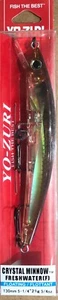 Yo-Zuri Crystal Minnow 5 1/4"- New- Real Smelt - Picture 1 of 1