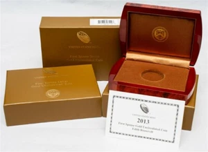 OGP For 2013-W First Spouse Gold Uncirculated $10 - Edith Roosevelt - No Coin - Picture 1 of 2
