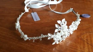 Debenhams (Jon Richard) Crystal Wedding bridal headpiece Headband - Picture 1 of 8