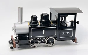 Accucraft CS202-BL Ruby #1 (2022 Edition), Black, Live-Steam, RTR (Fertigmodell) - Picture 1 of 9