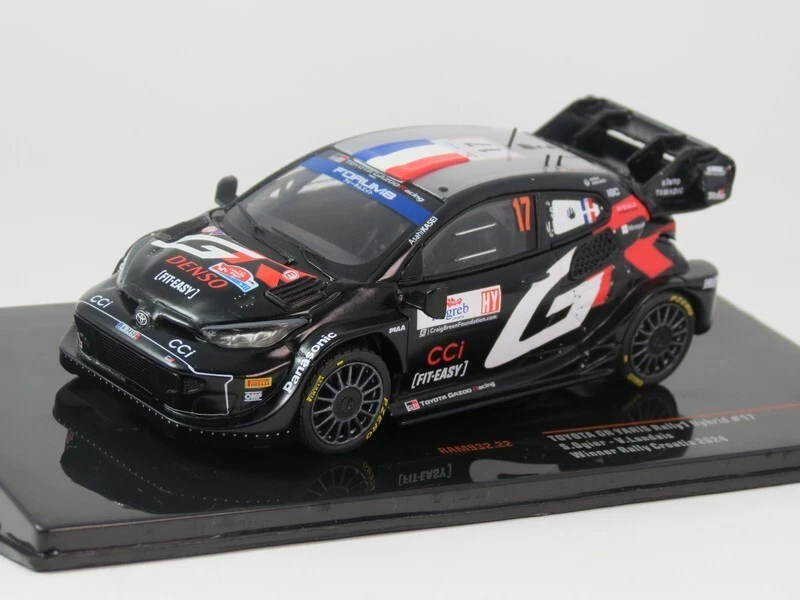 Ixo Toyota GR Yaris Rally1 Hybrid #17 Ogier winner Croatia 2024 1/43 RAM932.22