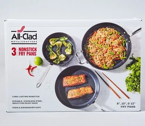 Ausgezeichnete All-Clad Harteloxierte Bratpfanne 3 Stück Set. - Bild 1 von 7