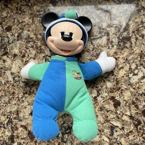 Vintage Disney Mickey Mouse Hug and Glow Mattel Light Up Plüsch Puppe funktioniert! - Bild 1 von 8