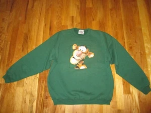 Vintage Disney Store grün Tigger Winnie Puuh Sweatshirt Größe Large USA - Bild 1 von 5