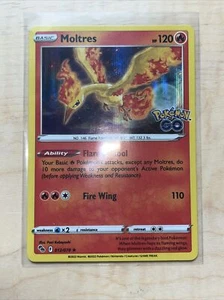 Pokémon TCG Moltres Pokemon GO 012/078 Holo Holo Rare - Picture 1 of 1