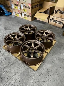 Rays Gram Lights 57DR 18x9.5 +22 5x114.3 Bronze 2 FOR EVO X - Picture 1 of 1