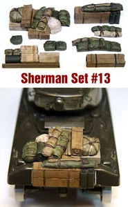 Value Gear #SH013 1/35 Segunda Guerra Mundial Sherman Motor Deck & Stowage Set #13 (8 piezas) - Imagen 1 de 1